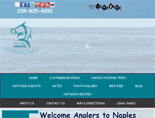 Tablet Screenshot of fishinnaples.com